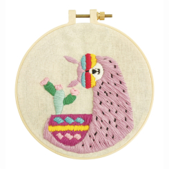 Набори для творчості - Набір для творчості Wow Box Вчимося вишивати Лама (WOW0919)