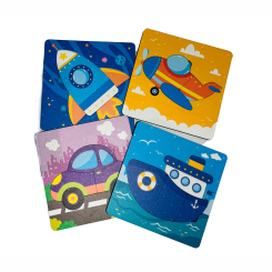 Пазли - Пазл Apli Krapli Ракета, машина, кораблик та літачок (4820198701635) Пазли - Пазл Apli Krapli Ракета, машина, кораблик та літачок (4820198701635)