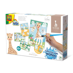 Товари для малювання - Набір для малювання Ses Creative My first Водні малюнки Жирафа Софі (14490S)