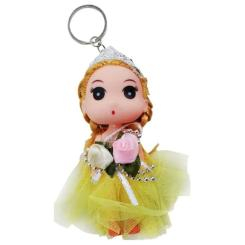 Ляльки - Лялька-брелок Принцеса Mic жовта 11 см (ASR165) (207465)