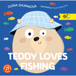 Книги для найменших (0-3 років) - Книжка «Teddy loves fishing»  (9786177781072)