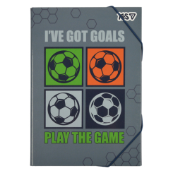 Канцтовары - Папка для труда Yes Football А4 картонная (500255)