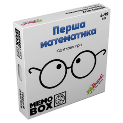 Настільні ігри - Настільна гра JoyBand MemoBox Перша математика (MB0001)