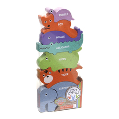 Розвивальні іграшки - Іграшка-балансир Roo Crew Різнокольорові тварини 1 (58012-1)