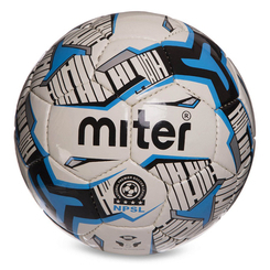 Спортивные активные игры - Мяч футбольный Miter MR-16 Ballonstar №5 Бело-синий (57566090) (3046480325)