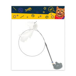 Игрушки для котов - Игрушка-дразнилка для кошек Friend is Перышко на присоске в асортименте (FG240419068N)