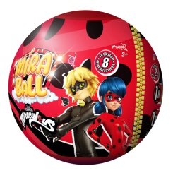 Персонажи мультфильмов - Мягкая игрушка-сюрприз Miraball Miraculous (M14112(M14007)