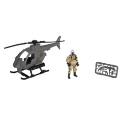 Фігурки чоловічків - Ігровий набір Chap Mei Солдати Patrol helicopter (545301)