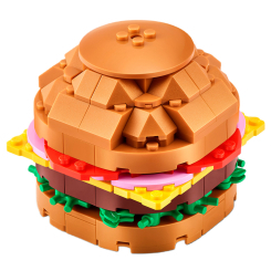 Конструктори з унікальними деталями - Конструктор MAX S1 Смаколики Бургер 136 деталей (83186GQ1/3)