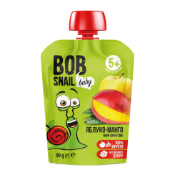 Сладости - Пюре Bob Snail Яблоко-Манго (4820219343042)