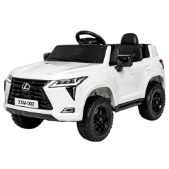 Электромобили - Детский электромобиль Kidsauto TR2402 Джип Lexus GX550 белый (TR2402 білий)