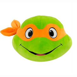 Персонажі мультфільмів - М'яка іграшка Club Mocchi-Mocchi TMNT Мікеланджело 28 см (T12469)