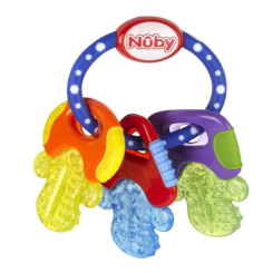 Брязкальця, прорізувачі - Прорізувач Ключики з термогелем Nuby (455)