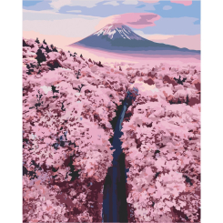 Товари для малювання - Картина за номерами Art Craft Фудзіяма в сакурі 40 х 50 см (10576-AC) Товари для малювання - Картина за номерами Art Craft Фудзіяма в сакурі 40 х 50 см (10576-AC)