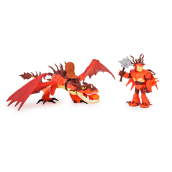 Фигурки персонажей - Игровой набор Dragons Как приручить дракона 3 Кривоклык и Сморкала (SM66621/3212)