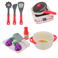Детские кухни и бытовая техника - Игровой набор посуды Shantou Jinxing (BC9006)
