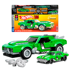 Конструктори Hot Wheels - ​Конструктор Hot Wheels Brick Shop Speed Custom ’68 Camaro 289 деталей (JFT16)