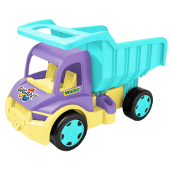 Машинки для малышей - Грузовик Wader Gigant бирюзово-фиолетовый (65023) Машинки для малышей - Грузовик Wader Gigant бирюзово-фиолетовый (65023)