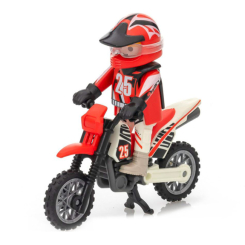 Конструктори з унікальними деталями - Конструктор Playmobil Special plus Мотогонщик (9357)