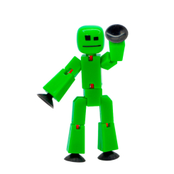 Фігурки персонажів - ​Фігурка для анімаційної творчості Stikbot зелена (TST616-23UAKDG)