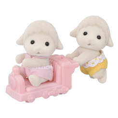 Фигурки животных - ​Игровой набор Sylvanian Families Ягнята-двойняшки обновленный (5829)