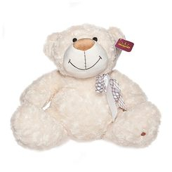 М'які тварини - Ведмідь GRAND білий з бантом 48 см (4802GMB) М'які тварини - Ведмідь GRAND білий з бантом 48 см (4802GMB)