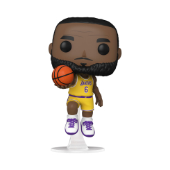 Фігурки персонажів - Фiгурка Funko Pop NBA Леброн Джеймс в жовтій формі (65792)