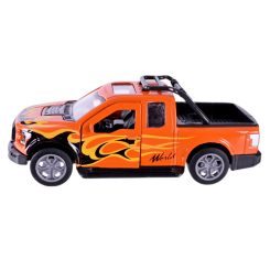 Автомоделі - Автомодель Автопром Позашляховик пікап помаранчевий (AP74208/3)