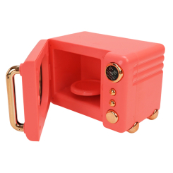 Дитячі кухні та побутова техніка - Ігровий набір Країна Іграшок Мікрохвильова піч коралова (6123/1)