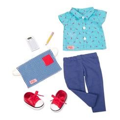 Одежда и аксессуары - Набор одежды для кукол Our Generation Продавец (BD30375Z)