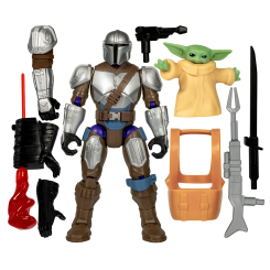 Фигурки персонажей - Игровой набор Star Wars MixMashers deluxe Звездные Войны Mando and Grogu (F9481/G0300)