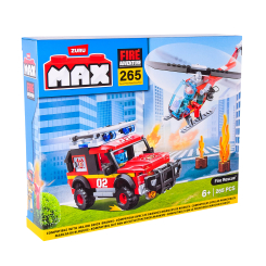 Конструкторы с уникальными деталями - Конструктор MAX City Пожарные 265 деталей (83166) Конструкторы с уникальными деталями - Конструктор MAX City Пожарные 265 деталей (83166)
