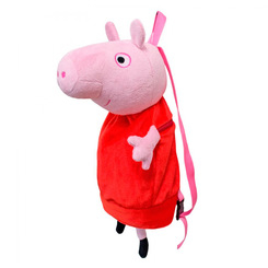 Рюкзаки и сумки - Мягкая игрушка-рюкзак Peppa Pig Пеппа 39 см (25103)
