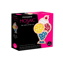 Мозаика - Набор стеклянной мозаики Mosaaro Хрустальное стекло Мороженое (MA1003)