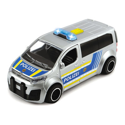 Спасательная техника - Машинка Dickie Toys SOS микроавтобус полиции Citroen 1:32 с эффектами 15 см (3712014-1)