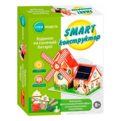 Наукові ігри, фокуси та досліди - Набір для дослідів Ranok-Creative Будинок на сонячних батареях (10100701У)