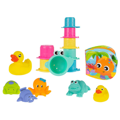 Іграшки для ванни - Ігровий набір для ванни Playgro Play pack (0188341)