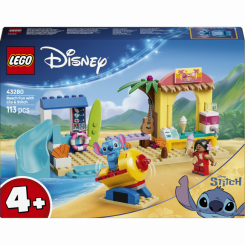 Конструкторы LEGO - Конструктор LEGO Disney Веселье на пляже с Лило и Стичом (43280)
