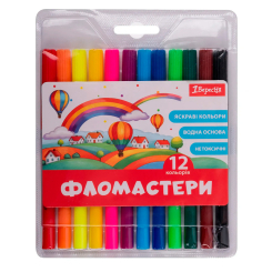 Канцтовары - Набор маркеров Yes 1 Сентября 12 цветов (650547)