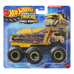 Автомоделі - Автомодель Hot Wheels Monster Trucks Супер-тягач Wreckstruction (HWN86/13)