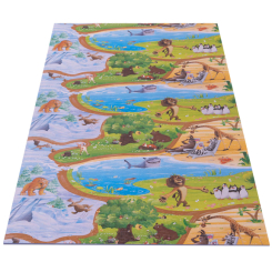 Розвивальні килимки - Килимок дитячий розвиваючий Мадагаскар SP-Planeta TY-8775 2м х 1,2м х 0,8см