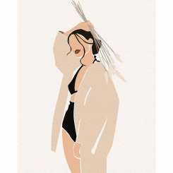 Товари для малювання - Картина за номерами Brushme Розквіт розслабленості (BS53681) Товари для малювання - Картина за номерами Brushme Розквіт розслабленості (BS53681)