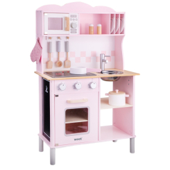 Детские кухни и бытовая техника - Игровой набор New classic toys Кухня Modern розовая (11067)