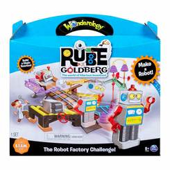 Научные игры, фокусы и опыты - Игровой набор Spin Master Rube Goldberg Завод по производству роботов (6037919)