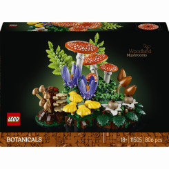 Конструкторы LEGO - Конструктор Lego Botanicals Лесные грибы (11505)