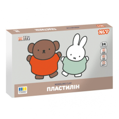Наборы для лепки - Пластилин Yes Miffy 24 цвета (540722)