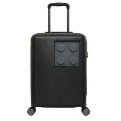 Дитячі валізи - Валіза LEGO Lifestyle Brick 2x2 Trolley S чорна з сірою вставкою (20152-1961)