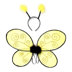 Костюми та маски - Набір Great Pretenders Bumblebee Крильцята та обруч для голови (16310)