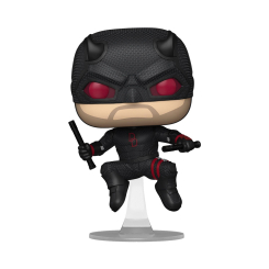 Фігурки персонажів - Фігурка Funko Pop Daredevil Шибайголова чорний костюм (91849)