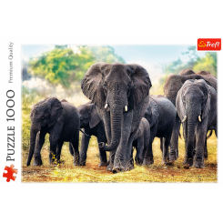 Пазлы - Пазл Trefl Африканские слоны (10442)